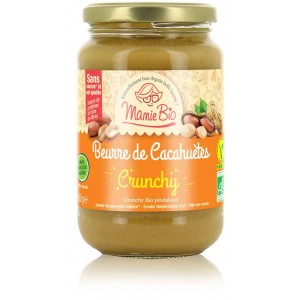 BEURRE CACAHUETES CRUNCHY 350G BIO