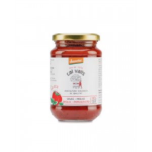 SAUCE TOMATE BASILIC 350G CAL VALLS BIO