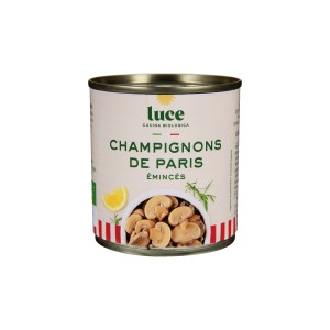 CHAMPIGNONS DE PARIS EMINCES 3X200G LUCE BIO