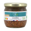 LENTILLES CUISINEES PETITS LEGUMES 330G BIO