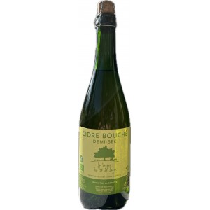 CIDRE BOUCHE DEMI-SEC 75CL VERGER PRE DE SAGNE BIO