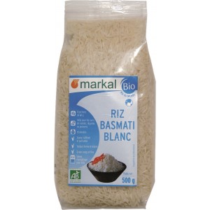 RIZ BASMATI BLANC 500G EQUITABLE BIO